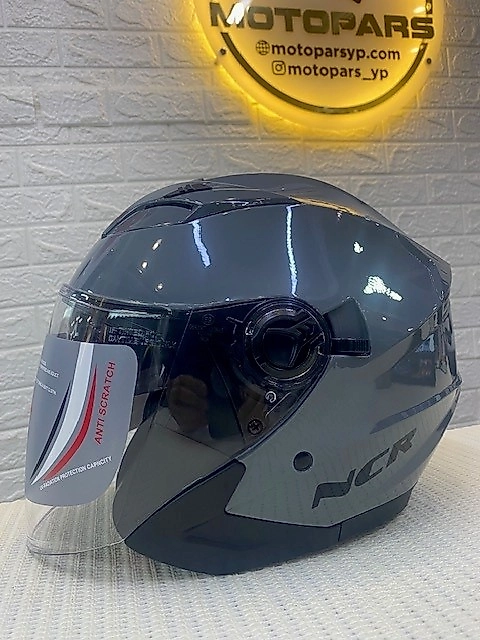 NCR-708 KASK ÇENESİZ VİZÖRLÜ NARDO GRİ-L