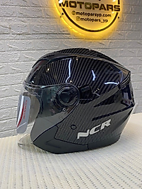 NCR-708 KASK ÇENESİZ VİZÖRLÜ CARBON-XL