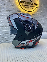 NCR-158 ÇENE AÇILIR GÖZLÜKLÜ KIRMIZI GRAFİK-M